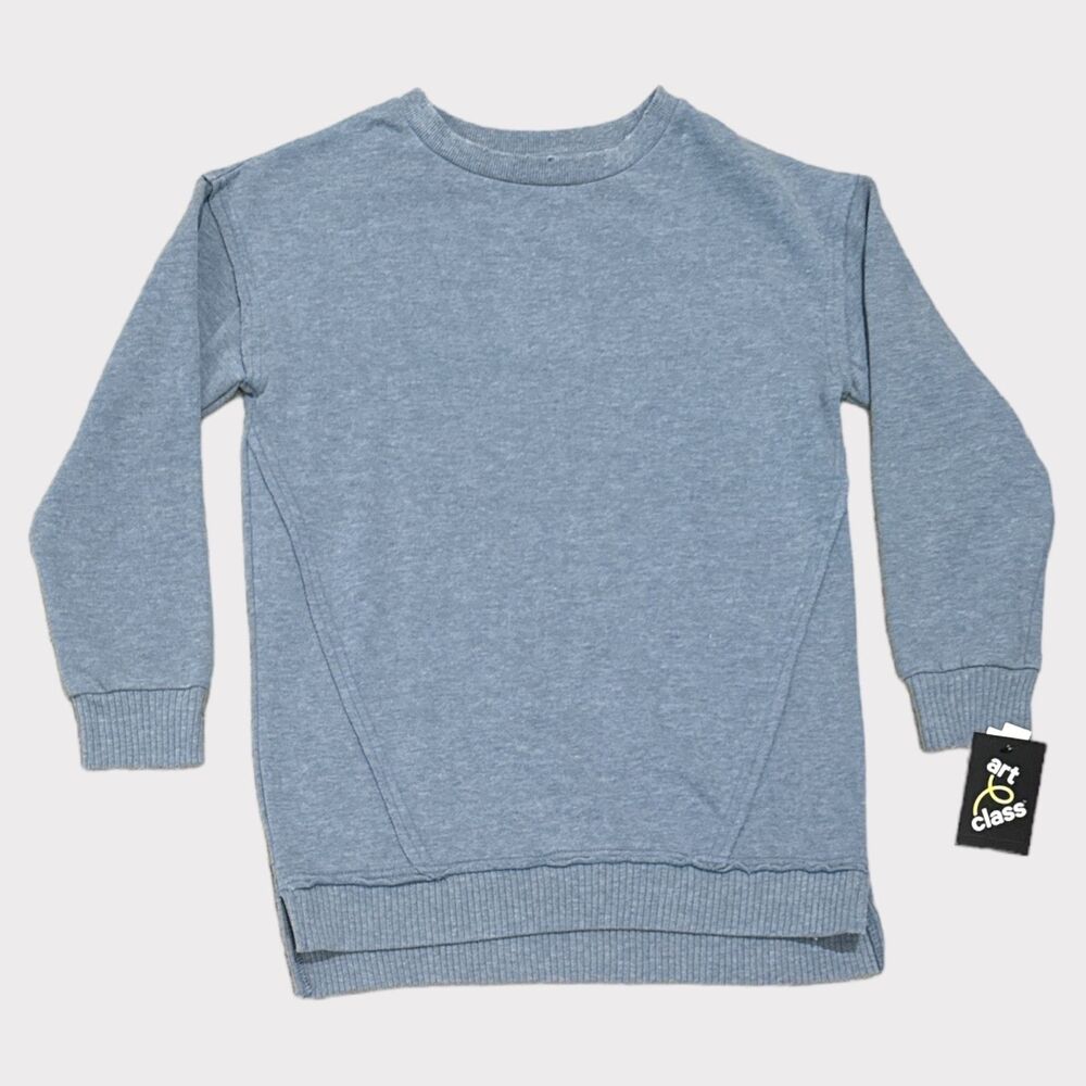 Art Class Girls Blue Sweatshirt SZ M (8) NWT